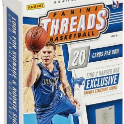 Best Sale 🥰 NBA Panini 2018-19 Threads 🏀 Basketball Trading Card HANGER Box [20 Cards] 🌟