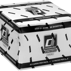 Cheapest 🤩 NBA Donruss 2020-21 🏀 Basketball Trading Card CELLO Box [12 Packs] 👍