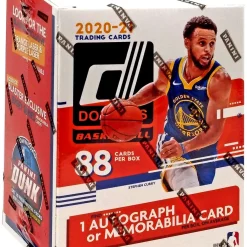 New 😉 NBA Donruss 2020-21 🏀 Basketball Trading Card BLASTER Box [11 Packs, 1 Autograph OR Memorabilia Card] 😀