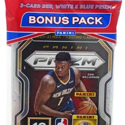 Wholesale 🎉 NBA Panini 2020-21 Prizm 🏀 Basketball Trading Card CELLO Pack [15 Cards] 🌟