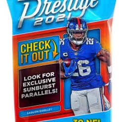 Deals 👍 NFL Panini 2021 Prestige Football Trading Card VALUE Pack [30 Cards] 🧨