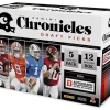 Best Sale 🌟 NFL Panini 2021 Chronicles Draft Picks Football Trading Card MEGA Box [12 Packs, 1 Autograph] 😀