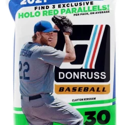 Discount ⭐ MLB Panini 2021 Donruss ⚾ Baseball Trading Card VALUE Pack [30 Cards] ⭐