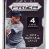 Discount 😉 MLB Panini 2021 Prizm ⚾ Baseball Trading Card MEGA Pack [4 Cards] 🔥