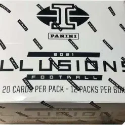 Deals 🧨 NFL Panini 2021 Illusions Football Trading Card VALUE Box [12 Packs] 🥰