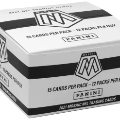 Cheap 🤩 NFL Panini 2021 Mosaic Football Trading Card VALUE Box [12 Packs] 🧨