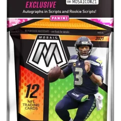 Best Pirce ❤️ NFL Panini 2021 Mosaic Football Trading Card VALUE Pack [15 Cards] 🔥