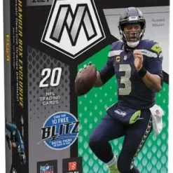 Cheapest 🤩 NFL Panini 2021 Mosaic Football Trading Card HANGER Box [20 Cards] 😉