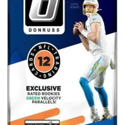 New 🤩 NFL Panini 2021 Donruss Optic Football Trading Card VALUE Pack [12 Cards] ❤️