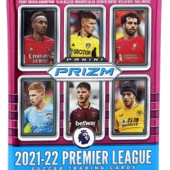 Cheapest 👏 MLS Panini 2021-22 Prizm Soccer 2021-22 Prizm Premier League Soccer Trading Card BLASTER Pack [4 Cards] 😀