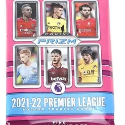 Deals 😀 MLS Panini 2021-22 Prizm Soccer 2021-22 Prizm Premier League Soccer Trading Card Value Pack [15 Cards] ✨