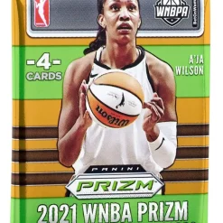 Flash Sale 😉 WNBA Panini 2021 Prizm 🏀 Basketball Trading Card BLASTER Pack [4 Cards] 🥰