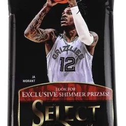 Cheapest ⭐ NBA Panini 2021-22 Select 🏀 Basketball Trading Card HANGER Pack [15 Cards] 👍