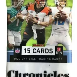 Discount 🎉 NFL Panini 2022 Chronicles Football Trading Card VALUE Pack [15 Cards] ⭐