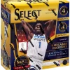 New 🤩 NBA Panini 2020-21 Select 🏀 Basketball Trading Card MEGA Box [8 Packs, Blue White Purple Cracked Ice Prizms!] 😀