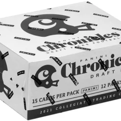 Buy 🌟 NFL Panini 2021 Chronicles Draft Picks Football Trading Card VALUE Box [12 Packs] 😍