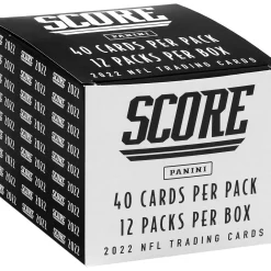 Buy 🧨 NFL Panini 2022 Score Football Trading Card VALUE Box [12 Packs] 💯