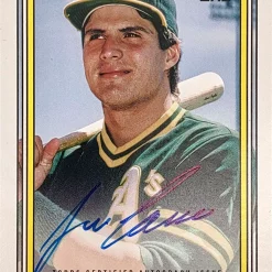 Promo ✔️ MLB 2022 Topps Archives ⚾ Baseball Jose Canseco Trading Card #72DB-JC [Autographed] ✔️