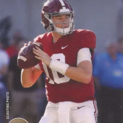 Promo 😀 NFL New England Patriots 2021 Pro Set Draft Day Football Mac Jones Short Print Trading Card PSDD9 🤩