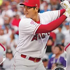 Hot Sale 🤩 MLB Topps Now 2021 Shohei Ohtani Exclusive Trading Card #496 ⌛