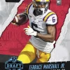 Wholesale 💯 NFL Carolina Panthers 2021 Instant Draft Night Football Terrace Marshall Jr. Trading Card 🥰