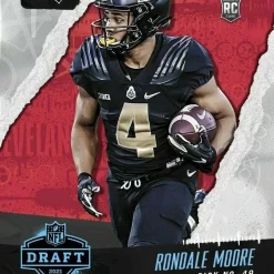 Brand new ⌛ NFL Arizona Cardinals 2021 Instant Draft Night Football Rondale Moore Trading Card 🤩