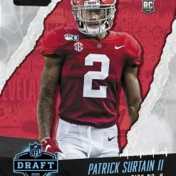 Discount 🥰 NFL Denver Broncos 2021 Instant Draft Night Football Patrick Surtain II Trading Card ✔️