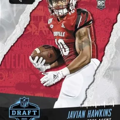 Deals 😉 NFL Atlanta Falcons 2021 Instant Draft Night Football Javian Hawkins Trading Card #39 [/764] 🛒