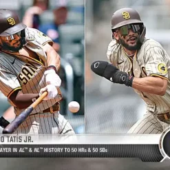 Outlet 🧨 MLB Topps Now 2021 Fernando Tatis Jr. Exclusive Trading Card #542 🔥