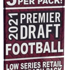 Best Sale 😉 NFL 2021 Premier Draft Low Series Football Trading Card Pack [3 Autographs] ✔️