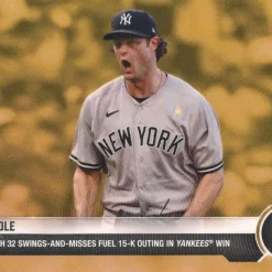 Flash Sale 🎉 MLB Topps Now 2021 Gerrit Cole Trading Card #008-30 [Bonus Card] 🎁