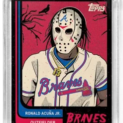 Discount 🛒 MLB Topps Project70 ⚾ Baseball 1982 Ronald Acuna Jr. Exclusive Trading Card [#459, by Jeff Staple] 🧨