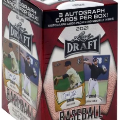 Best Sale ✨ MLB 2021 Draft ⚾ Baseball Trading Card HOBBY BLASTER Box [3 Autographs] ⭐
