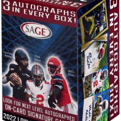 Buy 😀 NFL 2022 LOW Series Football Trading Card BLASTER Box [3 Autographs] 🔥