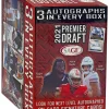 Cheapest ✨ NFL 2021 Premier Draft Low Series Football Trading Card BLASTER Box [3 Autographs] 💯
