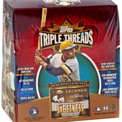 Cheapest ⌛ MLB Topps 2013 Triple Threads ⚾ Baseball Trading Card HOBBY Box [2 MINI Boxes] 😀