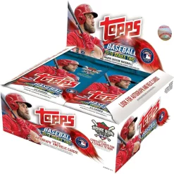 Top 10 😀 MLB Topps 2018 Series 2 ⚾ Baseball Trading Card RETAIL Box [24 Packs] 🎉