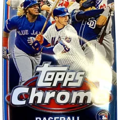 Best Pirce ✨ MLB Topps 2019 Chrome Update ⚾ Baseball Exclusive Trading Card MEGA Pack [4 Cards] ⭐