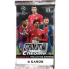 Brand new ⭐ UEFA Topps 2020-21 Stadium Club Chrome Soccer Trading Card HOBBY Pack [6 Cards] ❤️