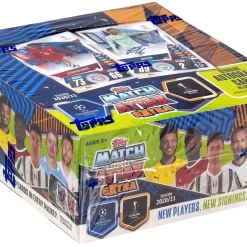 Coupon 😉 UEFA Match Attax Extra 2020-21 Soccer Season Trading Card RETAIL Box [30 Packs] 🥰