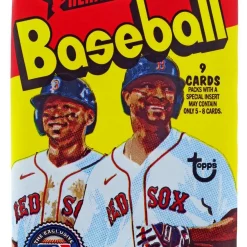 Flash Sale 🤩 MLB Topps 2022 Heritage ⚾ Baseball Trading Card BLASTER Pack [9 Cards] 😍