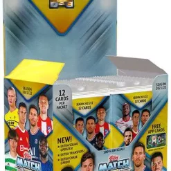 Cheapest 🌟 UEFA Match Attax Extra 2021-22 Soccer Season Trading Card RETAIL Box [24 Packs] 👍
