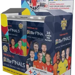 Cheap ⭐ UEFA Match Attax 101 2021-22 Soccer The Road to the Finals Trading Card Box [24 Packs] ✔️