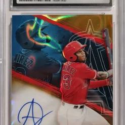 Flash Sale 🧨 MLB 2021 Bowman's Best Alexander Ramirez Gold Lava Refractor 64/75 Trading Card B21-AR [Best of '21 Autographs] [CSG 9.5] 🌟