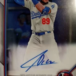 Buy 🥰 MLB Topps 2022 1st Bowman Chrome Alex De Jesus Trading Card CPA-AD [Auto] ✨