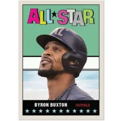 Cheap 🛒 MLB Topps 2022 Throwback Thursday Byron Buxton Trading Card [1967-68 Hockey All-Star] (Pre-Order ships January) ✨
