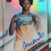 Wholesale 😍 NBA 2021-22 Topps Chrome Overtime Elite Amen Thompson Trading Card CA-AT2 [Autographed Rookie Card] 💯
