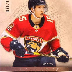 Promo 🌟 NHL 2021-22 Artifacts Hockey Anton Lundell 870/999 Trading Card RED193 [rookie] 🔥