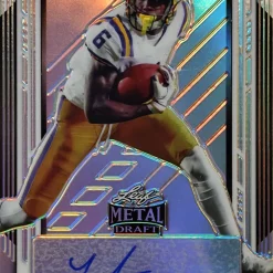 New 😀 NFL 2021 Metal Draft Football Terrance Marshall Jr. 35/99 Trading Card BA-TMJ [Autographed Rookie Card] 👍
