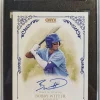 Discount ⌛ MLB 2022 Onyx Vintage ⚾ Baseball Bobby Witt Jr. Blue Ink Trading Card VABW [Auto] [SGC 9] 😀